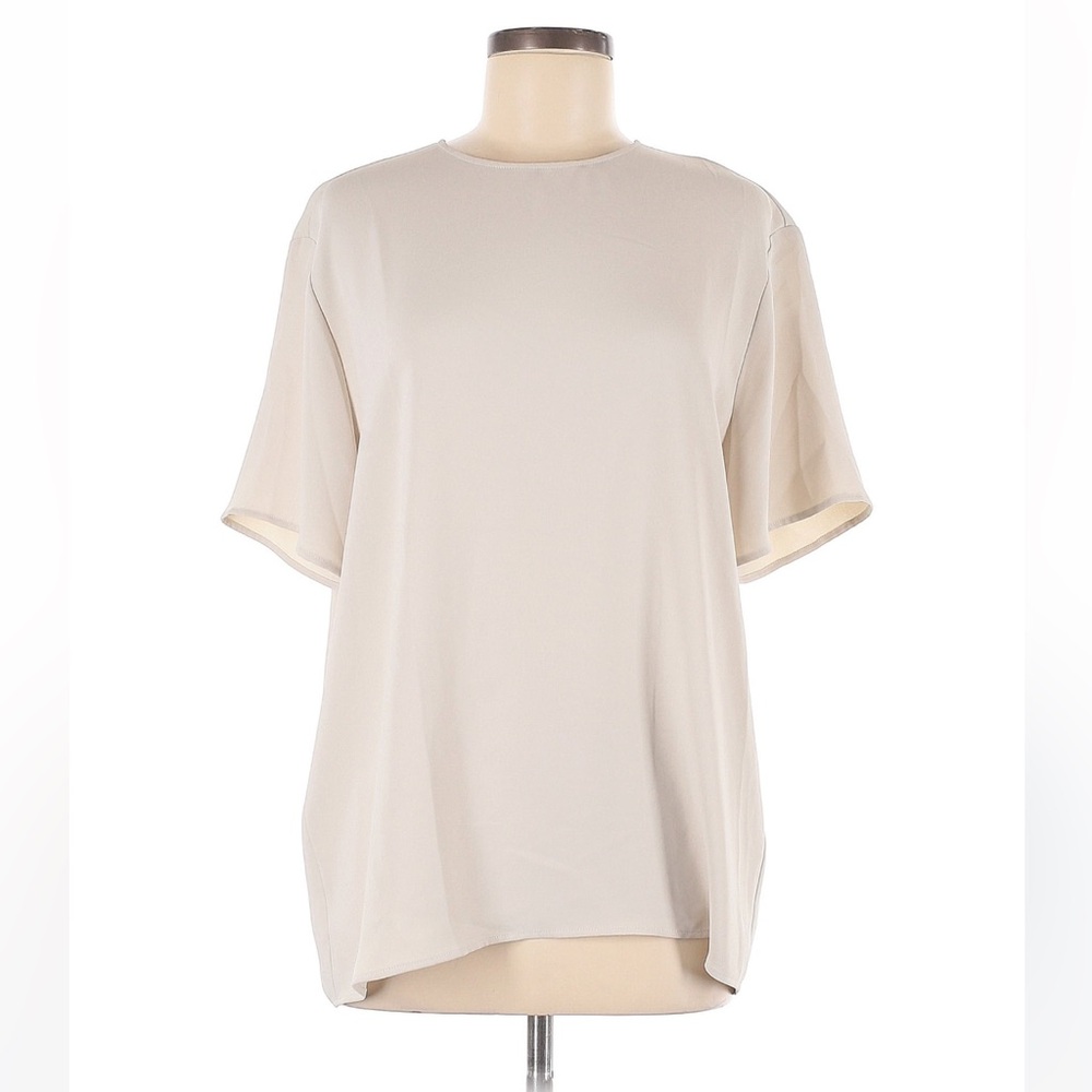 Aritzia Review Blouse - cream size M